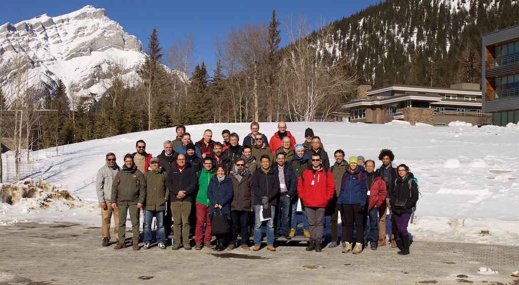 Group photo of BIRS workshop Variational Phase-Field Models of Fracture