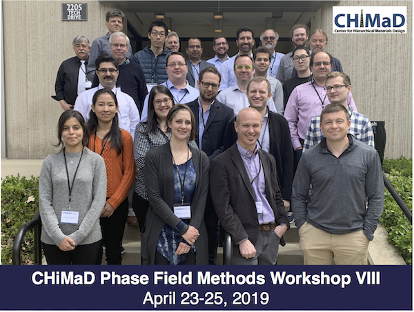 CHiMaD Phase Field Methods Workshop VIII participants.